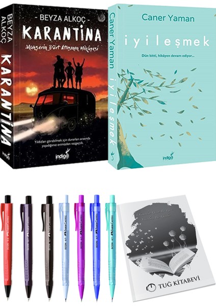 Karantina 1 - İyileşmek + Kalem + Not Defteri