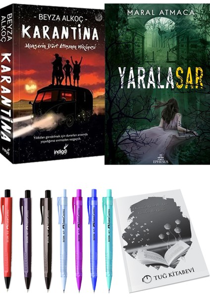 Karantina 1 - Yaralasar 2 + Kalem + Not Defteri