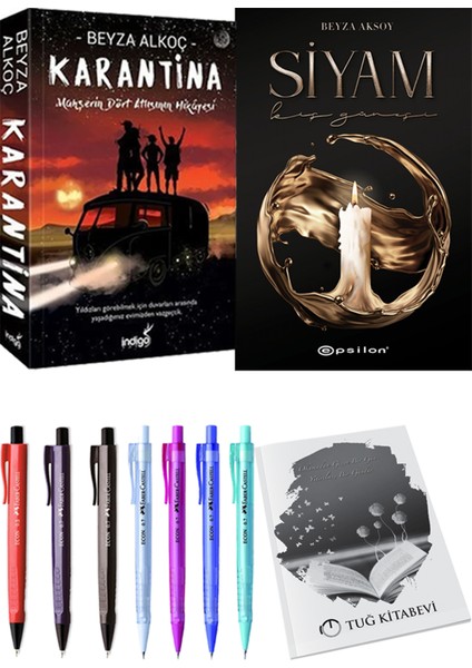 Karantina 1 - Siyam 1 + Kalem + Not Defteri