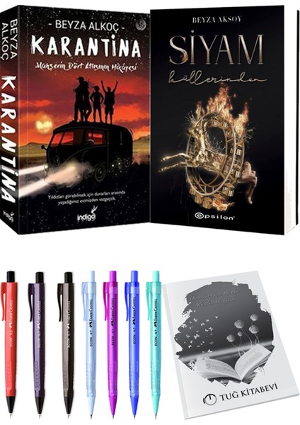Karantina 1 - Siyam 3 + Kalem + Not Defteri