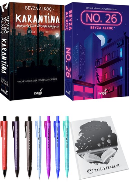 Karantina 2 - No. 26 + Kalem + Not Defteri