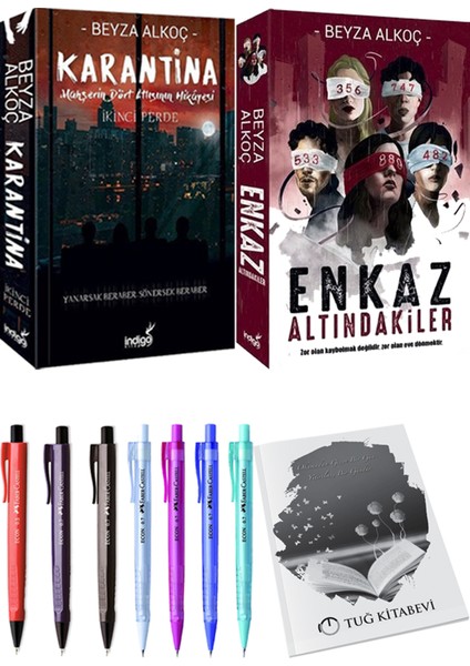 Karantina 2 - Enkaz Altındakiler 1 + Kalem + Not Defteri