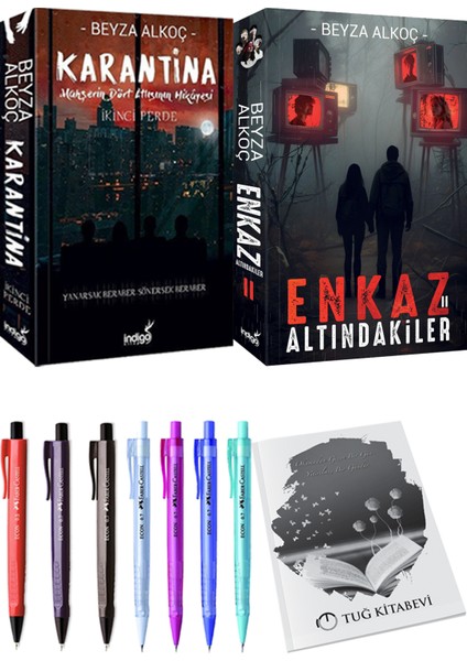 Karantina 2 - Enkaz Altındakiler 2 + Kalem + Not Defteri