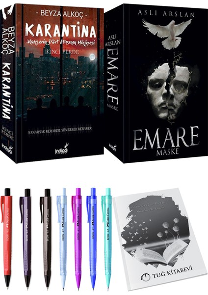 Karantina 2 - Emare: Maske + Kalem + Not Defteri