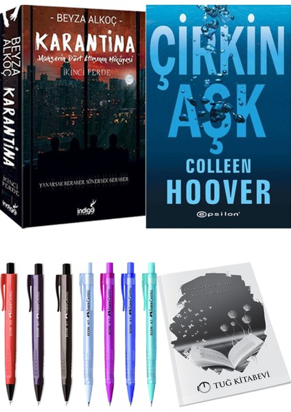 Karantina 2 - Çirkin Aşk + Kalem + Not Defteri