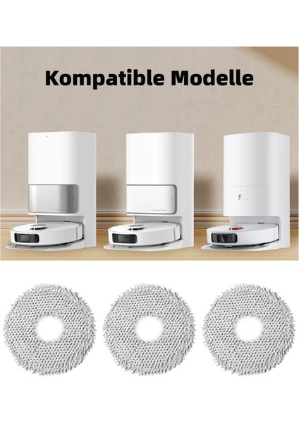 Xiaomi X10+&DREAME L10S ULTRA/L10 Ultra Robot Süpürge Için 24'lü Mendil Paketi, Mikrofiber Islak Paspas Pedleri Aksesuarları (Yurt Dışından) indirimleri