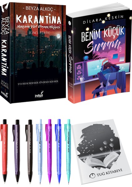 Karantina 2 - Benim Küçük Sırrım 3 + Kalem + Not Defteri