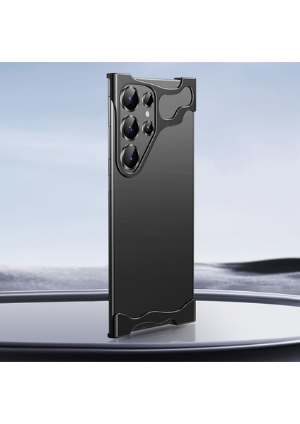 Samsung Galaxy S23 Ultra 5g Için Çerçevesiz Metal Telefon Kılıfı (Yurt Dışından)