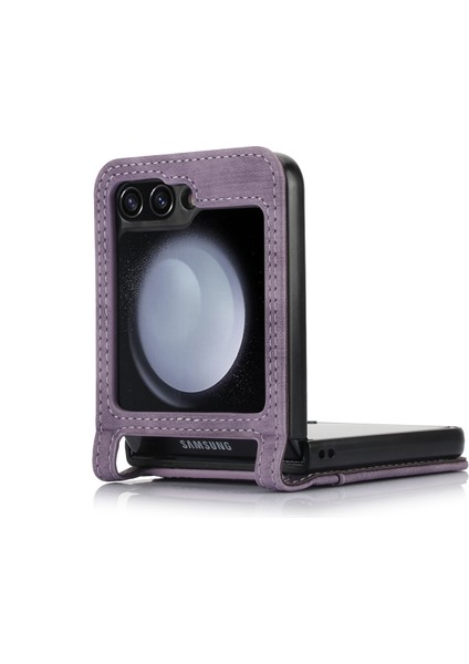 Samsung Galaxy Z Flip5 Için Orkide Pu Kılıf (Yurt Dışından) modelleri