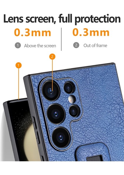 Samsung Galaxy S22+ 5g Için Itme-Çekme Braketi Telefon Kılıfı (Yurt Dışından)