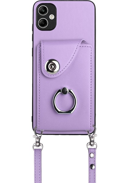 Samsung Galaxy A05 Için Crossbody Kart Çantası Kılıfı (Yurt Dışından)