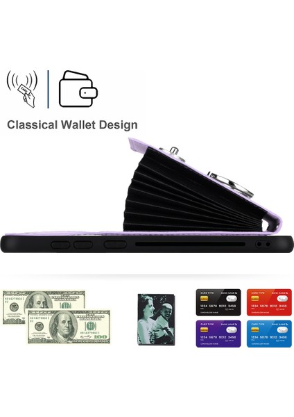 Samsung Galaxy A05 Için Crossbody Kart Çantası Kılıfı (Yurt Dışından)