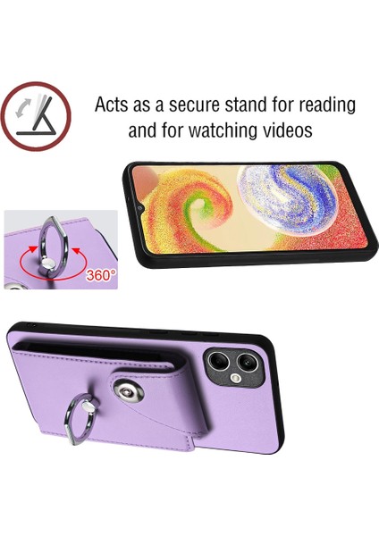 Samsung Galaxy A05 Için Crossbody Kart Çantası Kılıfı (Yurt Dışından)
