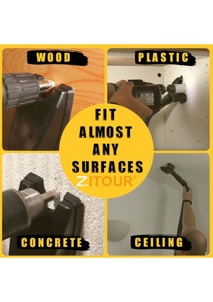 Eller Serbest Toz Toplayıcı Toz Emme Aleti, Matkap Deliği A'daki Tozu ve Pisliği Etkili Bir Şekilde Temizler (Yurt Dışından) fırsatları