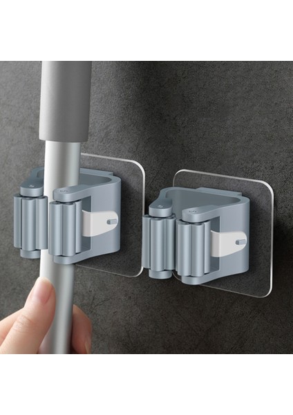 Ev Depolama Rafı Banyo Emme Borusu Kanca Duvara Monte Paspas Depolama Rafı Fırça Süpürge Rafı Gri (Yurt Dışından) indirimleri