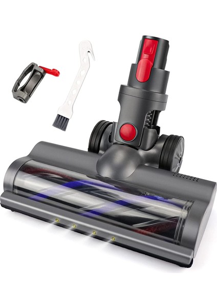 Dyson V7, V8, V10, V11, SV12, SV14 Elektrikli Süpürge Için Doğrudan Tahrikli Fırça ve Kilit Aksesuarlarına Sahip Elektrikli Fırça (Yurt Dışından)
