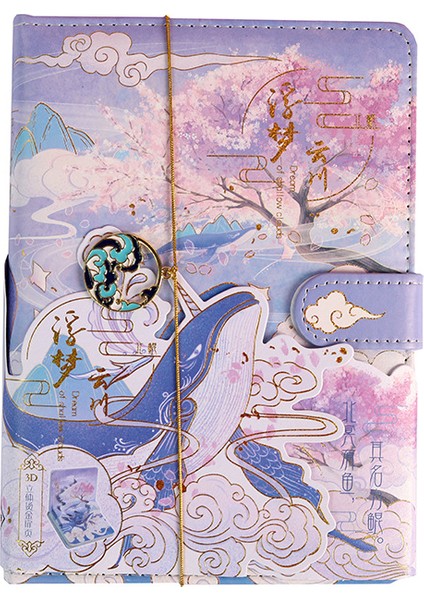 Retro El Kitabı Edebi Not Defteri Öğrenci Not Defteri (Yurt Dışından)