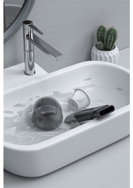 13000 Pa Araba Vakum Kablosuz Mini Akülü Elektrikli Süpürge Uv Dezenfeksiyon Taşınabilir El Elektrikli Süpürge Siyah (Yurt Dışından)