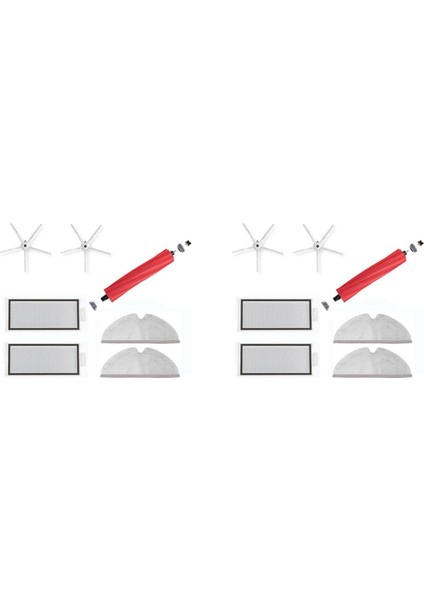Xiaomi Roborock Q7 Max, Q7 Max+, T8, G10S, G10S Pro, S7 Maxv Ultra Robotik Için 2 Set Yedek Parça Kiti (Yurt Dışından)