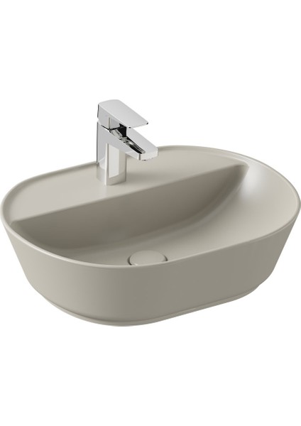 Geo Çanak Lavabo Mat Bej 55 cm 7428B020-0041