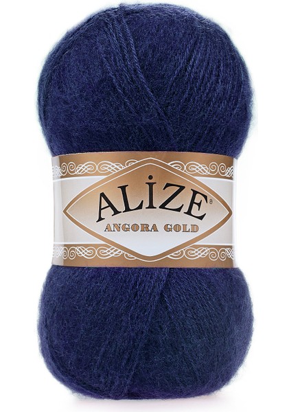 5 Adet Alize Angora Gold 58 Lacivert