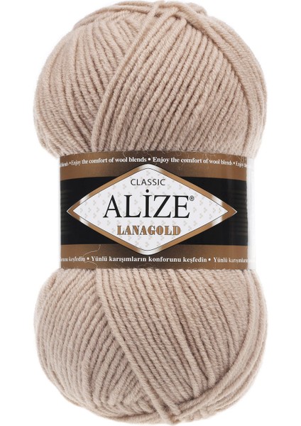 5 Adet Alize Lanagold 5 Bej