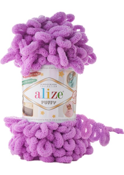 5 Adet Alize Puffy 378 Orkide