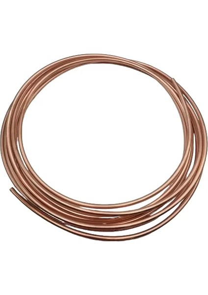 Bakır Boru Dış Çap 8 mm Kalınlık 1 mm ( 8x1 ) (Lisinya)