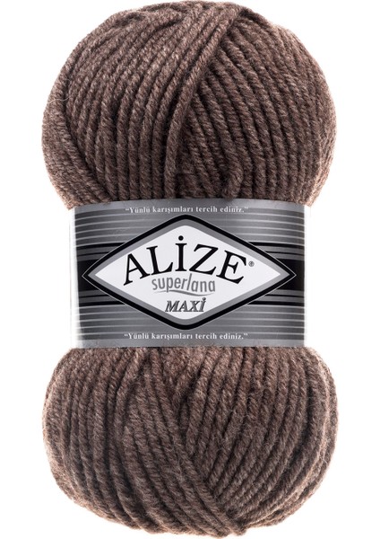 5 Adet Alize Superlana Maxi 240 Kakao
