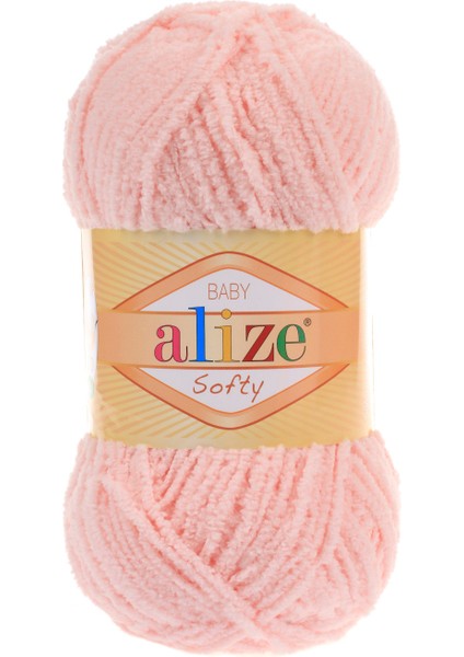 5 Adet Alize Softy 340 Pudra Pembe
