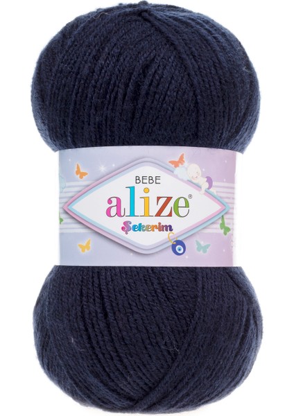 5 Adet Alize Şekerim Bebe 58 Lacivert