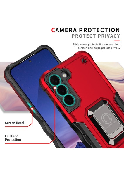 Samsung Galaxy S24+ 5g Için Halka Tutucu Zırh Kılıfı (Yurt Dışından) fırsatları