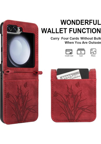 Samsung Galaxy Z Flip5 Için Orkide Pu Kılıf (Yurt Dışından) fiyatları