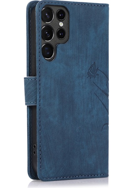 Samsung Galaxy S24 Ultra 5g Için Orkide Pu Kılıf (Yurt Dışından)