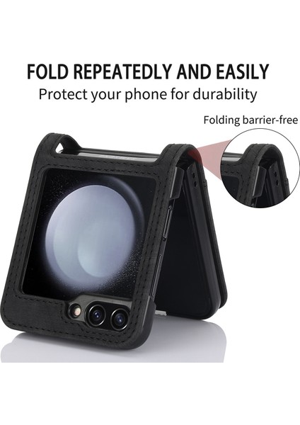 Samsung Galaxy Z Flip5 Için Orkide Pu Kılıf (Yurt Dışından) fırsatları