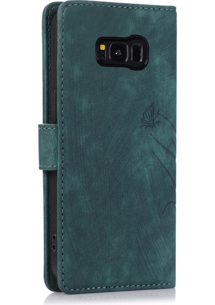 Samsung Galaxy S8 Için Orkide Pu Kılıf (Yurt Dışından)