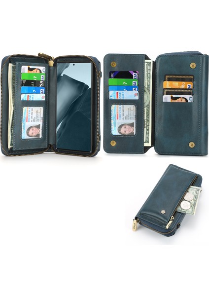 Samsung Galaxy NOTE20 Ultra Için Fermuarlı Cüzdan Kılıf (Yurt Dışından) fırsatları