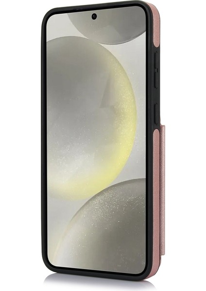 Samsung Galaxy S24+ 5g Için Fermuarlı Kart Çantası Telefon Kılıfı (Yurt Dışından) modelleri