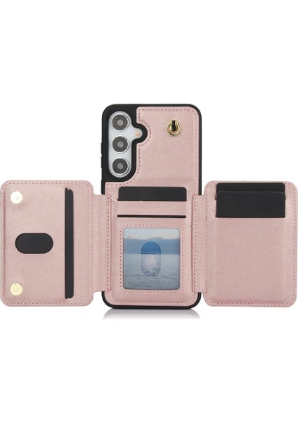 Samsung Galaxy S24+ 5g Için Fermuarlı Kart Çantası Telefon Kılıfı (Yurt Dışından) fırsatları