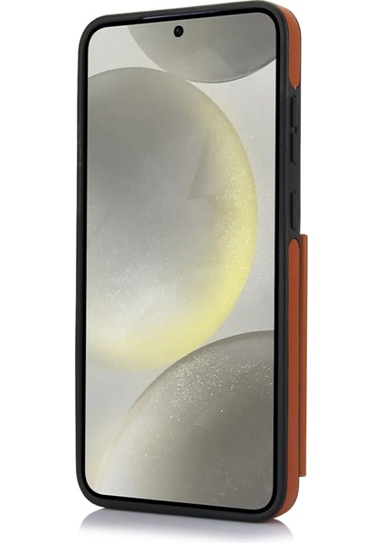 Samsung Galaxy S24+ 5g Için Fermuarlı Kart Çantası Telefon Kılıfı (Yurt Dışından) modelleri