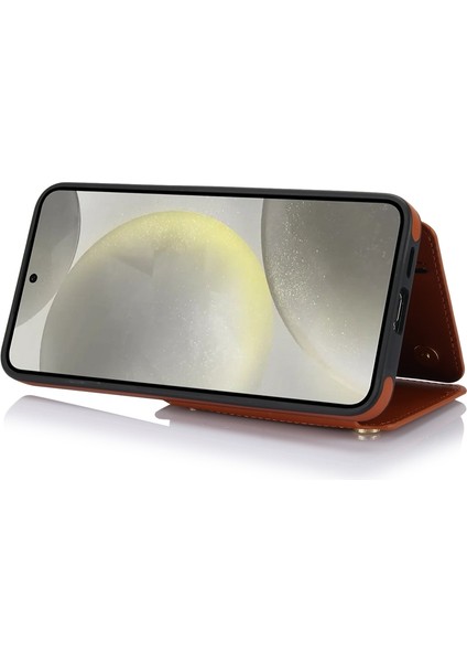 Samsung Galaxy S24+ 5g Için Fermuarlı Kart Çantası Telefon Kılıfı (Yurt Dışından) indirimleri