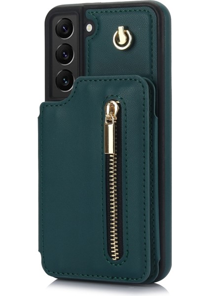 Samsung Galaxy S22 5g Için Fermuarlı Kart Çanta Telefon Kılıfı (Yurt Dışından) fiyatları