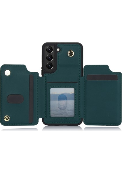 Samsung Galaxy S22 5g Için Fermuarlı Kart Çanta Telefon Kılıfı (Yurt Dışından) fırsatları