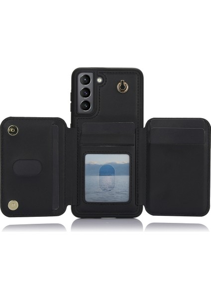 Samsung Galaxy S21+ 5g Için Fermuarlı Kart Çantası Telefon Kılıfı (Yurt Dışından) fırsatları
