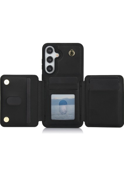Samsung Galaxy S24+ 5g Için Fermuarlı Kart Çantası Telefon Kılıfı (Yurt Dışından) fırsatları