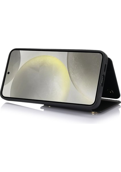 Samsung Galaxy S24+ 5g Için Fermuarlı Kart Çantası Telefon Kılıfı (Yurt Dışından) indirimleri