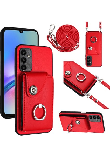 Samsung Galaxy A15 4g Için Crossbody Kart Çantası Kılıfı (Yurt Dışından)