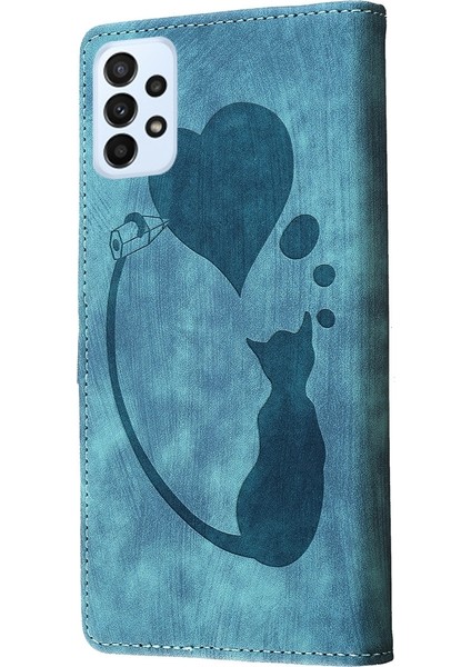 Samsung Galaxy A52 5g / A52S 5g Için Kalem Kalp Kedi Pu Kılıf (Yurt Dışından) indirimleri