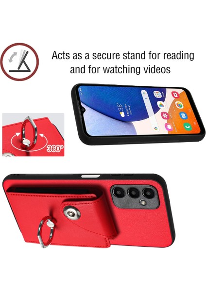 Samsung Galaxy A24 4g Için Crossbody Kart Çantası Kılıfı (Yurt Dışından)