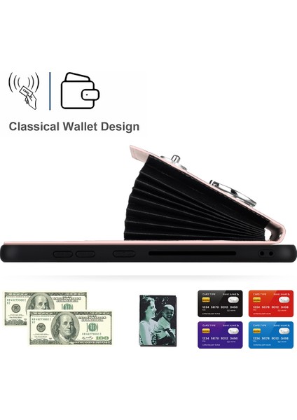 Samsung Galaxy S24 5g Için Crossbody Kart Çantası Kılıfı (Yurt Dışından) modelleri